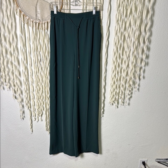 Ted Baker NWT Teal Wide Leg Pull on Trouser Size 0/XS - Picture 2 of 15